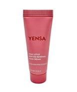Yensa Pink Lotus Peptide Renewal Face Cream Antioxidants 0.5oz/15mL - £4.72 GBP