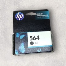 GENUINE HP 564 Black Ink Cartridge Exp Mar 2014 - £7.63 GBP