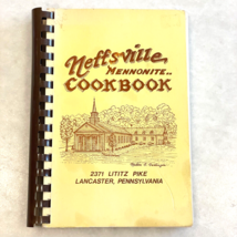 Neffsville Mennonite Church Cookbook Vintage 1976 Lancaster PA Spiral Bound - £15.28 GBP