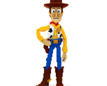 Woody (Toy Story) Brick Sculpture (JEKCA Lego Brick) DIY Kit - $188.00