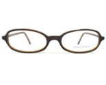 Anne Klein Eyeglasses Frames 8017 K5136 Clear Brown Oval Cat Eye 52-18-135 - £40.51 GBP
