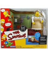 Playmates The Simpsons Elementary Cafeteria PlaySet Lunch lady Doris Fig... - £18.37 GBP