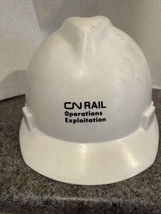 Vintage Cn Ferroviario Hardhat Operations Exploitation 1981 Canadese Nazionale - £30.99 GBP