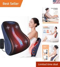 Lumbar Support Pillow for Office Chair, Heated Back Support Pillow with ... - $77.86