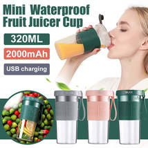 Mini USB Rechargeable Portable Blender Electric Fruit Juicer Kitchen Smoothie Ma - £56.93 GBP