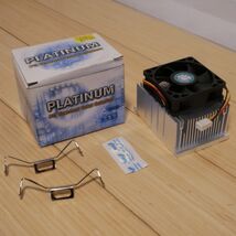 NEW Platinum Intel Pentium 4 Socket 423 3-pin 60mm CPU Heatsink Cooling Fan - $24.99