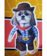 3D Cowboy Dog Costume w/ Hat &amp; Arms Halloween XS, S, M sizes available  - $5.91 CAD+