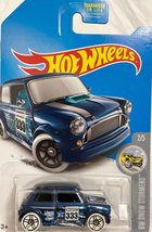 Hot Wheels 2017 HW Snow Stormers Morris Mini 137/365, Dark Blue - $10.75