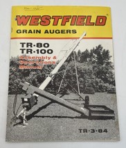 Westfield Grain Augers TR-80 TR-100 Assembly Operator&#39;s Owners Manual Book - £14.34 GBP