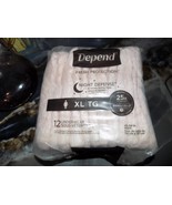 Depend Women&#39;s Night Defense Incontinence Underwear, Overnight, XL 12 Pack - €12,92 EUR