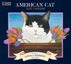 LANG AMERICAN CAT 2023 WALL CALENDAR - $7.00