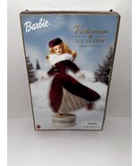 Victorian Ice Skater Barbie Doll W/Music Box Stand Mattel 2000 Avon Excl... - $39.99