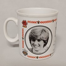 Lady Diana Prince Charles 1981 Marriage Coffee Mug Commemorative Kiln Craft - $19.95
