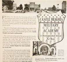 1936 Castle Heights Military Academy Advertisement Antique Ephemera Tenn... - £31.26 GBP