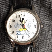 Mickey Mouse Watch 75th Anniversary 2003 Disney 75 Years with Mickey  - $24.00