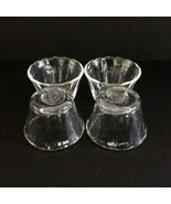 4 Vintage Fire King Small Clear Scallop Rimmed Glass Dessert/Custard Bow... - $31.89 CAD