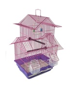 18 Inch Hanging Wire Bird House Pink - €29,97 EUR