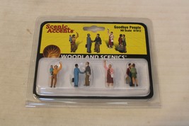HO Scale Woodland Scenics, Goodbye People Figurine Set #A1912 - £19.18 GBP