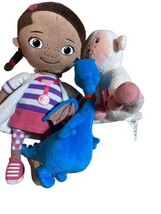 Doc McStuffins Disney Plush Stuffed Animal Lot 3 - Lambie Stuffy - £17.92 GBP