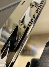Z71 4×4 Off Road 3D License Plate New Mirror Chrome Black 4×4 Tahoe Silv... - $89.99