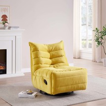 Modern Swivel Lounge Chair w/ Pocket | Small Space Reading Chair - $373.99