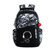 junior high school backpack teenage boys school bags student large capacity back - £38.78 GBP