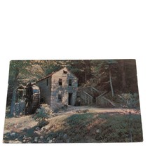 Postcard 18th Century Grist Mill Norris Dam Tennessee Chrome Posted - £5.44 GBP