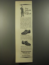 1954 Abercrombie &amp; Fitch Shoes Ad - English Town Oxford, Imported Wing Tip  - £14.78 GBP