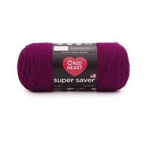 Red Heart Super Saver Yarn Mulberry Medium  7 oz NEW - £6.07 GBP