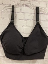 Bravado Basics Womens Size Medium Bra Black Adjustable Straps Wireless N... - $14.84