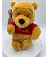 Winnie The Pooh Exclusive Disney Store Bean Bag Plush Jumping Pooh with Tag - £3.02 GBP