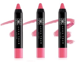 Avon True Color Lip Crayon - Charming Pink - Lot of 3 - £17.96 GBP