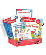 Highlights Preschool Educational Box with Uppercase Letters &amp; Numbers &amp; ... - £23.55 GBP