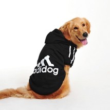 Dog Clothes for Large Dogs Winter Warm Fleece Big Dog Hoodies for Large Dog Cloh - £50.85 GBP