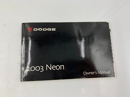 2003 Dodge Neon Owners Manual Handbook with Case OEM H01B49018 - $26.99