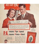 1948 Prince Albert Pipe Tobacco Advertisement R.J. Reynolds Smoking E2H1 - €25,92 EUR
