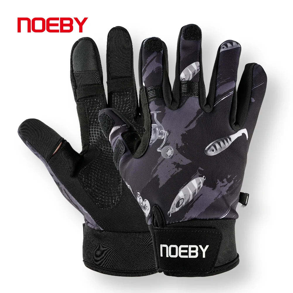 Primary image for Noeby-Wear Resistant Winter Fishing Gloves for Men Women, Fishing Tackle, Slip P