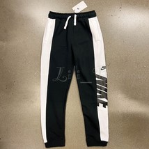 NWT Nike Kids DM8062-010 NSW Sportswear Amplify Jogger Pants Black White... - £23.47 GBP