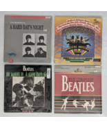 The Beatles Laser Disc Lot Of 4 A Hard Day&#39;s Night Magical Mystery Tour - £41.99 GBP