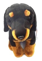 Doberman 12&quot; toy dog gift wrapped or not with personalised tag or not - $40.00+