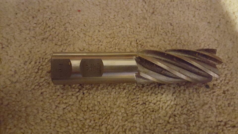 New Vintage Regal Beloit  End Mill  1 1/8 dia x 1 Shank x 5  OAL  6 flut... - $37.99