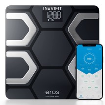 Inevifit Eros Bluetooth Body Fat Scale Smart Bmi Highly Accurate Digital - £103.90 GBP