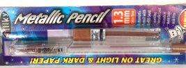 Pentel Milky Metallic Pencil, Color COPPER Metallic 1.3 mm lead, w/Extra Refills - £13.20 GBP