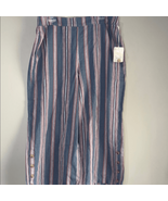 a.n.a Chic Striped Wide-Leg Pants with Button Accents XXL - $24.18 CAD