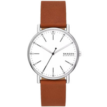 Skagen Men&#39;s Signatur White Dial Watch - SKW6903 - £72.68 GBP