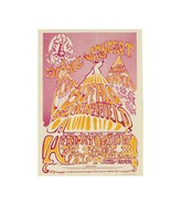 Buffalo Avalon Danse Concert Psychédélique Affiche 1966 Original 20 x 14 - $143.22 CAD
