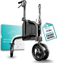 3 Wheel Rollator Walker for Seniors, 8&quot; Wheels - Ultra Lightweight Folda... - $4,941.61 MXN