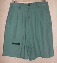 Excellent Womens Jamie Sadock Green Microfiber Shorts Size 8 - £19.71 GBP