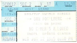 Dan Fogelberg Ticket Stub June 12 1985 Indianapolis Indiana - $24.74