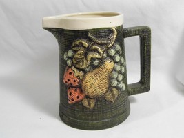 vintage INARCO ceramic Fruit Pattern STEIN Mug Pitcher pattern # E3294 - £3.98 GBP